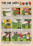 The Mr. Men comic "The Nose Knows" is released by Playhour