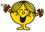 Little Miss Sunshine laughing