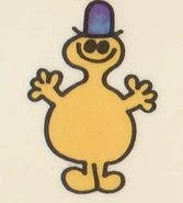 Mr. Dizzy as he appears on the back of the books circa 1971 to 1993