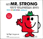 Colour in Sticker Book Front Cover