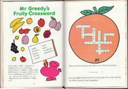 Mr Greedy #39 s Fruity Crossword Mr Men Wiki Fandom