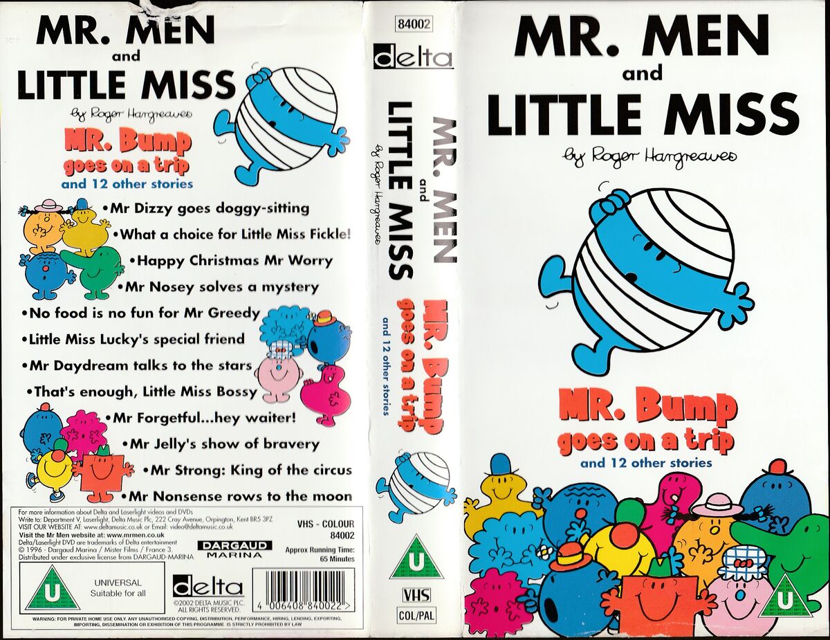 Mr. Bump goes on a Trip and 12 Other Stories | Mr. Men Wiki | Fandom