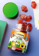 Haliborange released Mr. Men and Little Miss themed multivitamin softies & omega-3 multivitamin softies