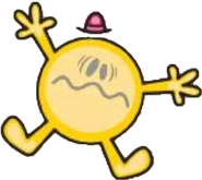 Mr. Bounce breaking the fourth wall