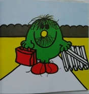 Mr. Clumsy was created in Mr. Fussy's book.