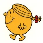 Little Miss Sunshine out for a walk