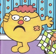 "I have a terrible mark on me. I tell you, it's all gone wrong!"