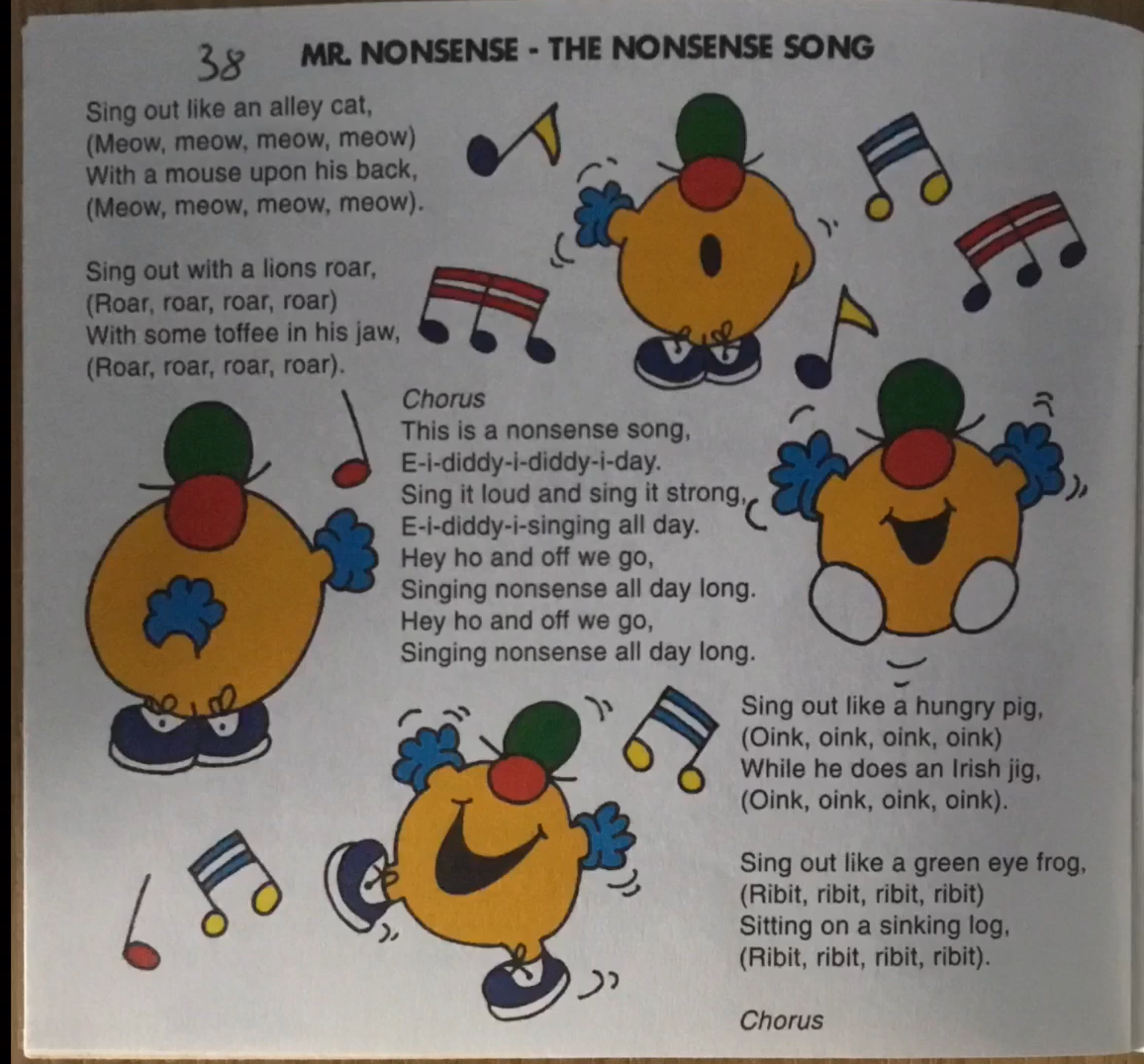 The Nonsense Song | Mr. Men Wiki | Fandom