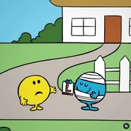 Mr. Bump takes Driving Lessons is broadcasted on Instagram