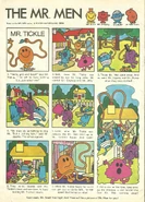 The Mr. Men comic "Board and Tickled" is released by Playhour