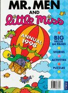 Mr. Men and Little Miss Annual 1998 Back Cover