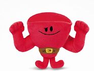 A Mr. Strong plush toy