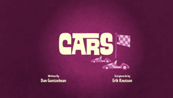 Cars Title Card