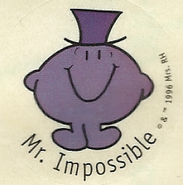 Mr. Impossible sticker