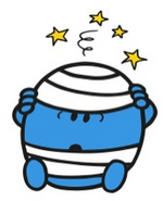 Mr. Bump is worse than Humpty Dumpty when he falls