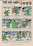The Mr. Men comic "A Funny Time in the Snow" is released by Playhour