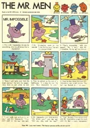 The Mr. Men comic "Seaside Impossibilities" is released by Playhour