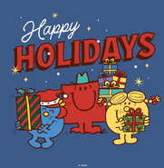 Happy Holidays from the Mr. Men and Little Miss