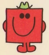 Mr. Strong as he appears on the back of the books circa 1977 to 1993