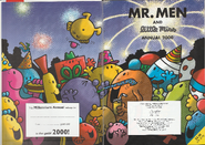 Mr. Men and Little Miss Annual 2000 Inlay Cover