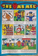 The Mr. Men comic "Mr. Tickle, the Living Clothesline" is re-released by Playhour