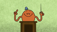 Mr. Tickle conducting