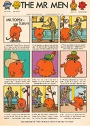 The Mr. Men comic, "Hat a Buys Turvy-Topsy Mr." is released in Playhour