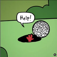 "Golf Practice" is broadcasted on Instagram