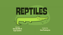 Reptiles Title Card