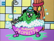 Miss Neat in an advertisement.