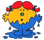 Little Miss Trouble changes colour