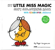 Colour in Sticker book (Front Cover)