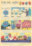 The Mr. Men comic "Mr. Sneeze and the Mixed-Up Costumes" is released by Playhour