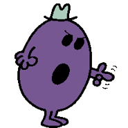 He will grumble even though he doesn't mean to