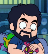 As animated in Teen Titans GO!