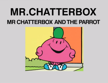 Mr Chatterbox and the Parrot