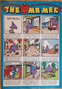 The Mr. Men comic "A Speedy Job for Mr. Rush" is re-released by Playhour