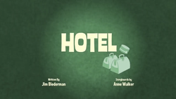 Hotel Title Card