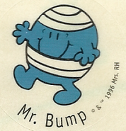 Mr. Bump sticker