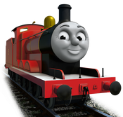 James The Splendid Red Engine