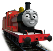 James The Splendid Red Engine