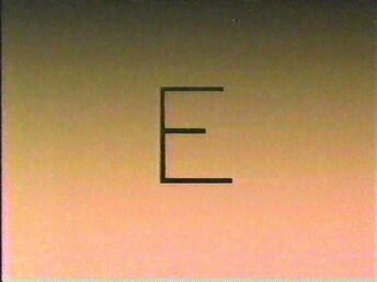 Letter E