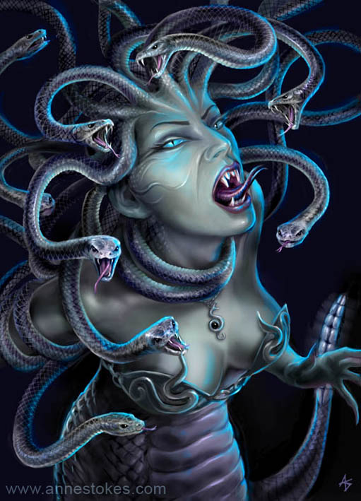 MEDUSA & GORGONS (Medousa & Gorgones) - Snake-Haired Monsters of