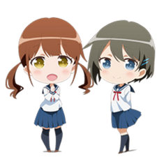 SakuYuu (Chibis)