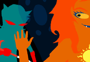 Terezi confronting Vriska