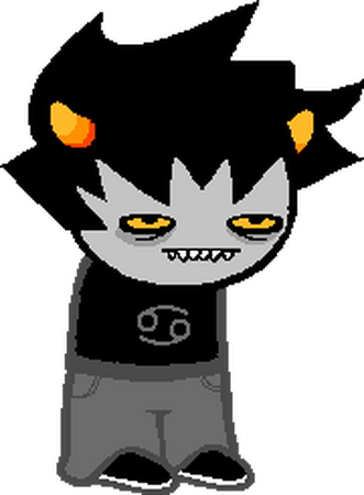 karkat vantas (homestuck) drawn by novahedron