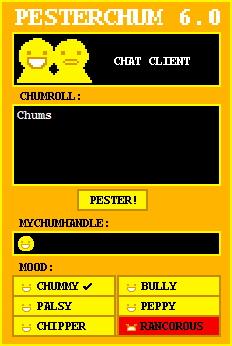 de Pesterchum 6.0 interface.