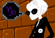 Dave Strider in Hussnasty Mode