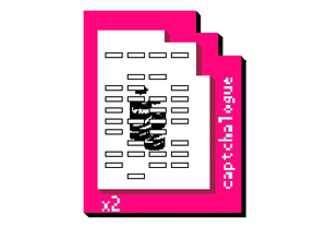 An example of a punched card