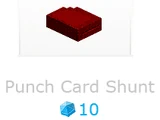 Punch Card Shunt